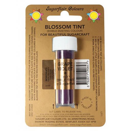 Sugarflair Blossom Tint Grape Violet -7ml