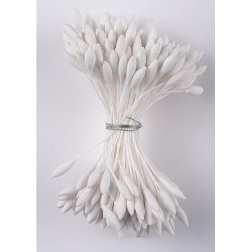 Culpitt White Long Pointed Dull Stamen