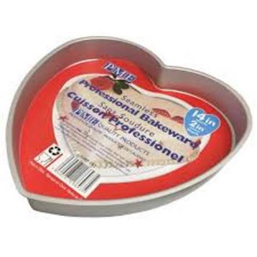 PME Heart Cake Pan 14" x 2"