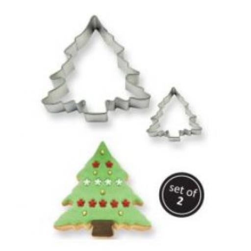 Cookie & Cake Christmas Tree Set of 2