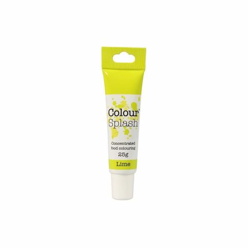 Colour Splash Food Colouring Gel - Lime 25g