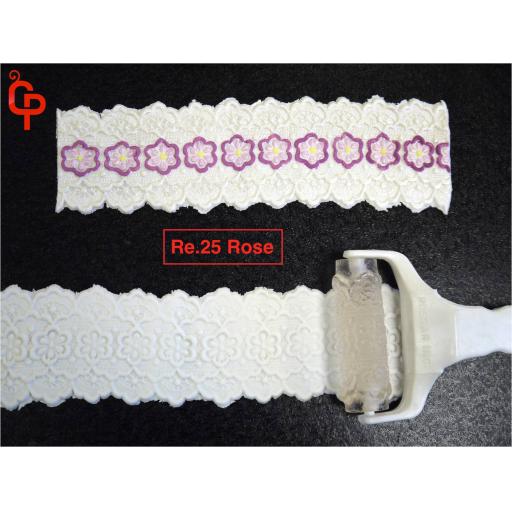 Textured Roller Rose