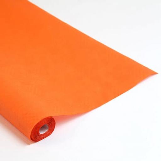 Banqueting Roll Orange 25mx 118cm Paper Table cover