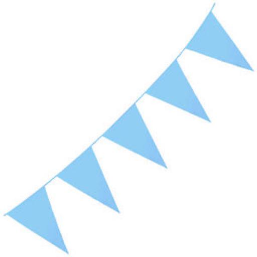 10m Polyethylene Giant Bunting - Light Blue