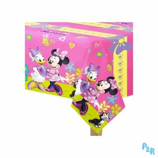 Minnie Mouse Plastic Tablecover 120x180cm