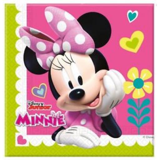 Minnie Mouse Paper Luncheon napkins Pack of 20 2ply