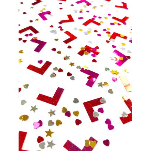 L Plate Hen Night Confetti