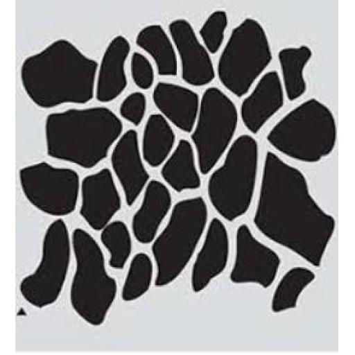 Animal Print Stencil -Girafe