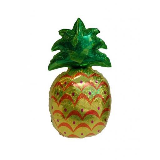 Pinapple Shape Foil Helium Balloon 37in