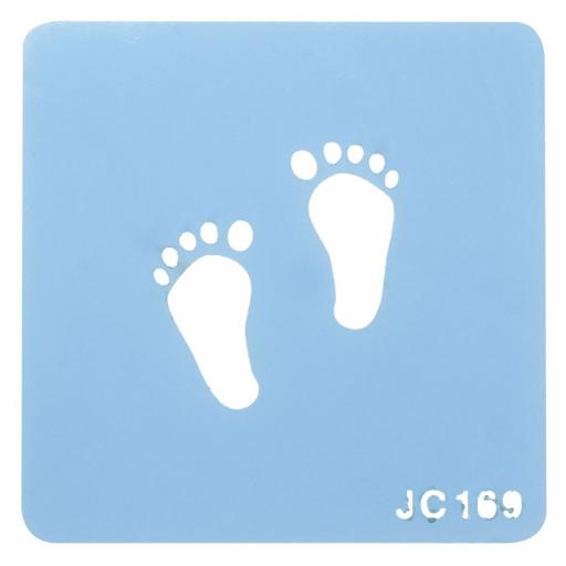 Little Feet Stencil