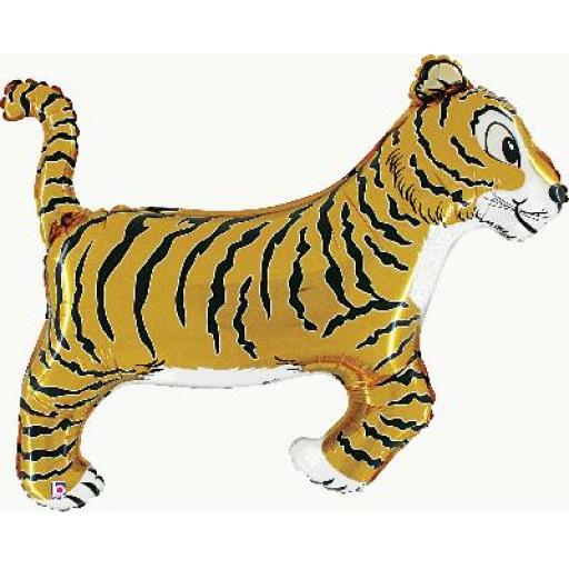 Tiger Shape Foil  Balloon 41 in