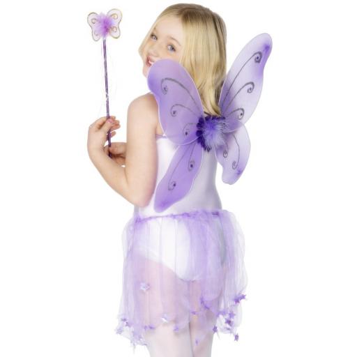 Butterfly Wings & Wand Purple