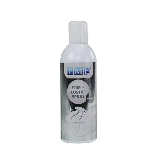 PME Edible Lustre Spray - Silver 400ml