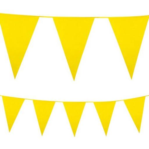 10m Polyethylene Giant Bunting - Yellow