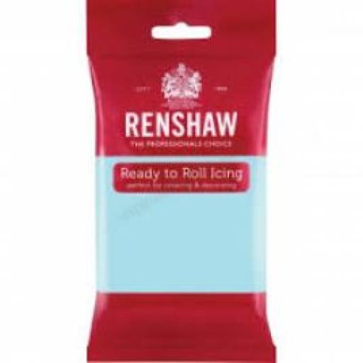 Renshaw Duck Egg Blue Ready To Roll Sugar Paste 250g