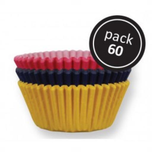 Party Fun Standard Baking Cases 60pcs