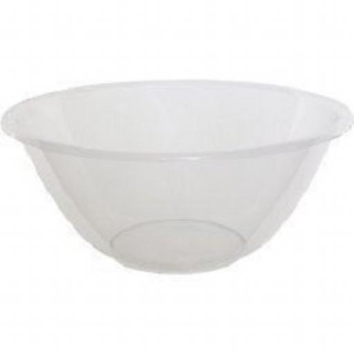 Clear Plastic Mixing Bowl