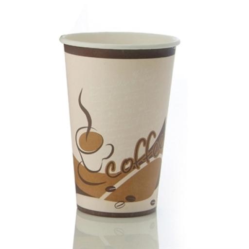 16 Hot Coffee Cups With Lids 16oz