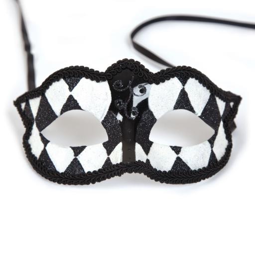 Adults Glitter Masquerade Marciana Eye Mask