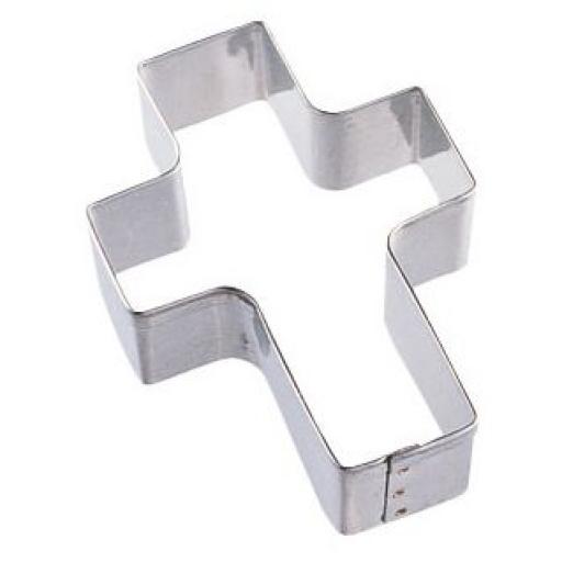 Wilton Metal Cross Cookie Fondant Cutter Cut 75mm