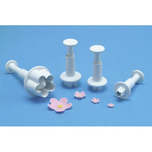 PME Flower Blossom Plunger Cutter 4/set