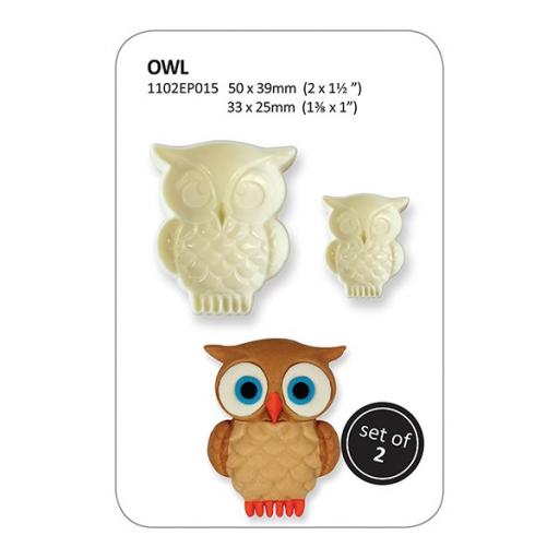 JEM Pop It Mould Owl Set of 2