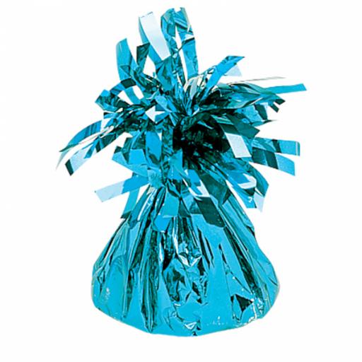 Baby Blue Foil Balloon Weights 170g