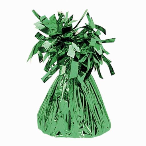 Green Foil Balloon Weights 170g