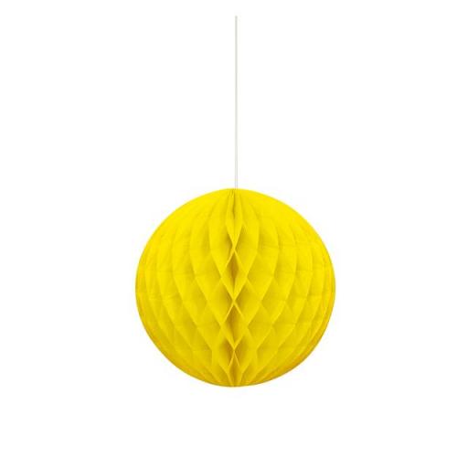 Honeycomb Ball - Yellow 8 in