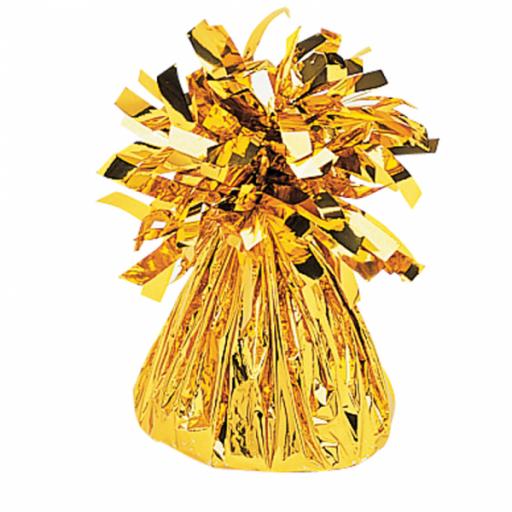 Gold Foil Balloon Weights 170g