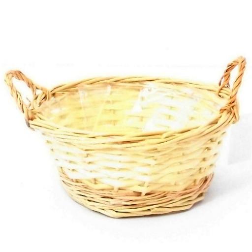 25cm Round Planting Basket With Ears