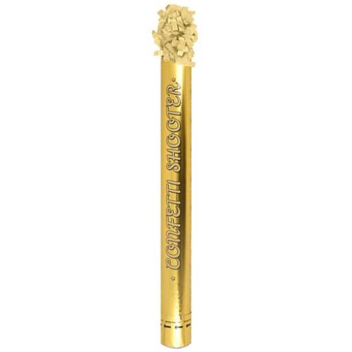 Gold Paper Confetti Shotter 50cm