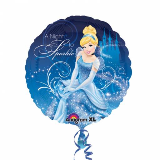 Cinderella Non Message Standard Foil Balloons