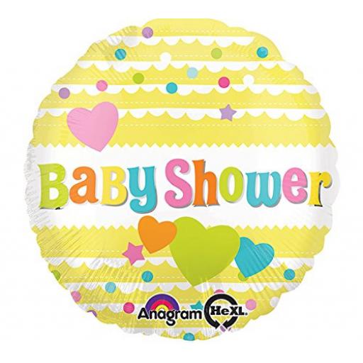 Baby Shower Foil Balloon 17in