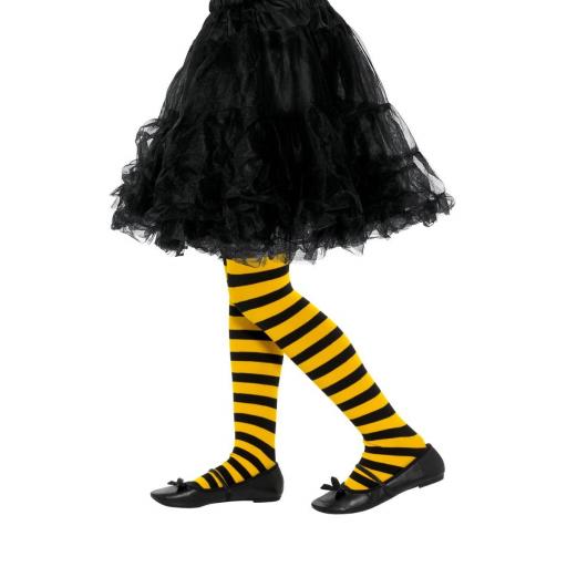 Kids Bee Stripe Tights, Childs