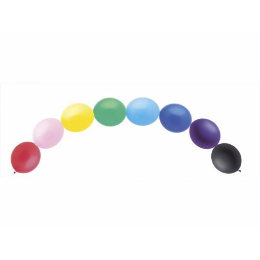 Unique 15" Assorted Linking Balloons 15pcs