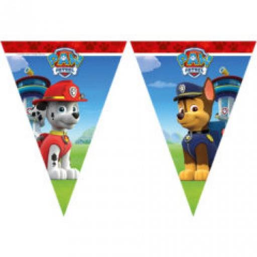 Paw Patrol Plastic Flag Banner 2,3 m