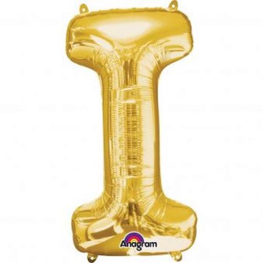 Balloon Air-Filled I Gold 16in