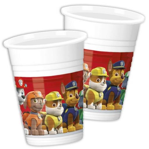 8 plastic cup Paw Patrol 200m