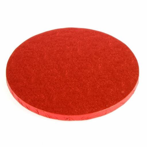 Round Red 08 inch Drumm