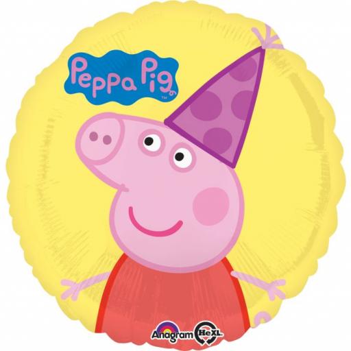 Peppa Pig Foil Balloons 17in