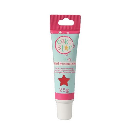 Cake Star Writing Icing - Red - 25g