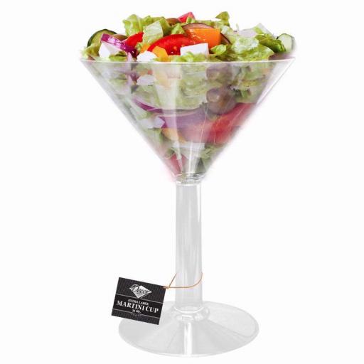 Serving Martini Clear Plastic Cup 1 litre