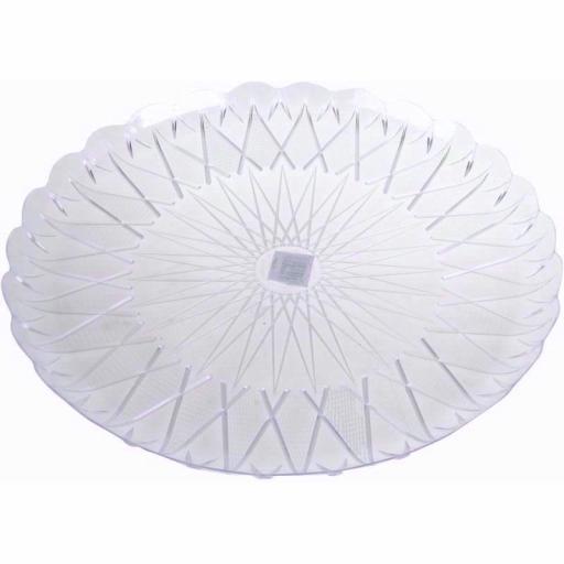 Euro Clear Round Plastic tray 33 cm