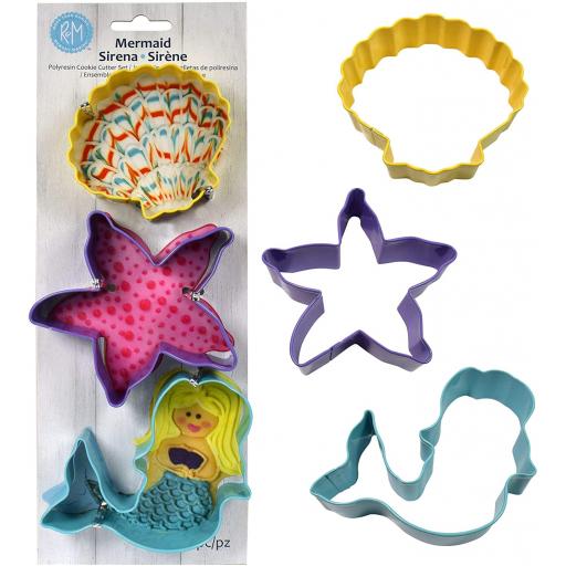 Mermaid Cookie Cutters