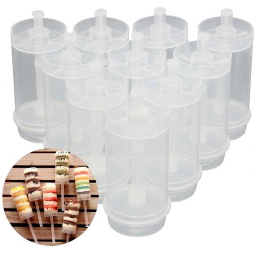 Push Pop Container for Cake 10 pk