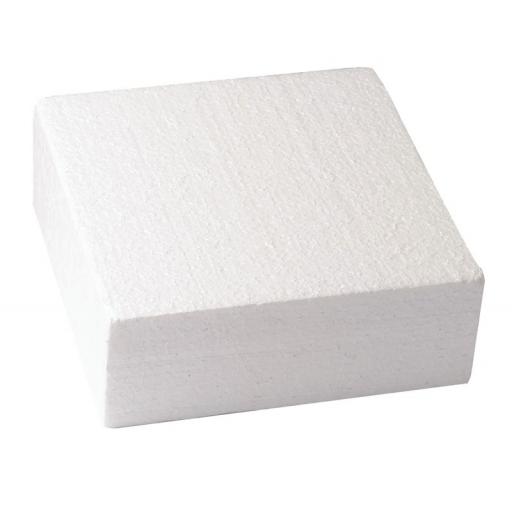 Square Cake Dummy - Square Edge 12x3"