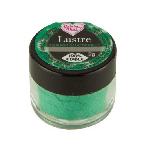 Starlight Galactic Green Edible Lustre 3g