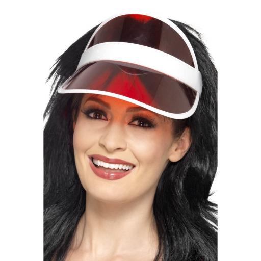 80s Sun Visor Orange