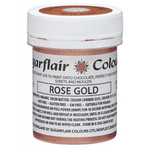 Edible Chocolate Colouring Rose